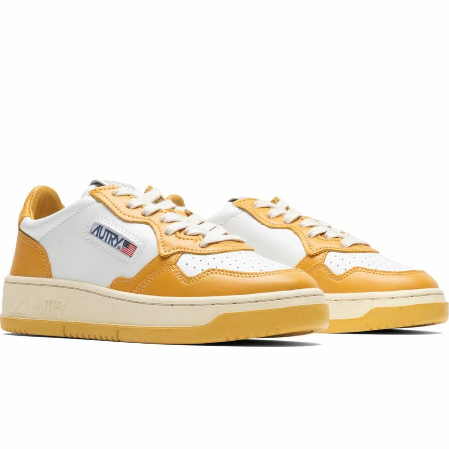 Footwear * | Women'S Autry 01 Low Leat/Leat Mustard