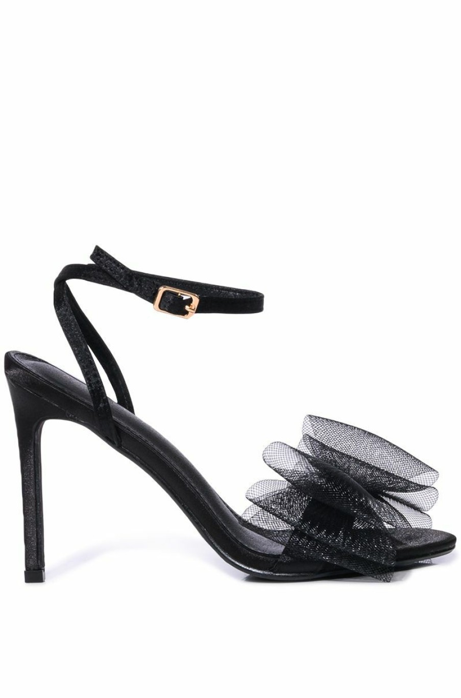 Shoes * | Azalea Wang Daniella Stiletto Sandal In Black