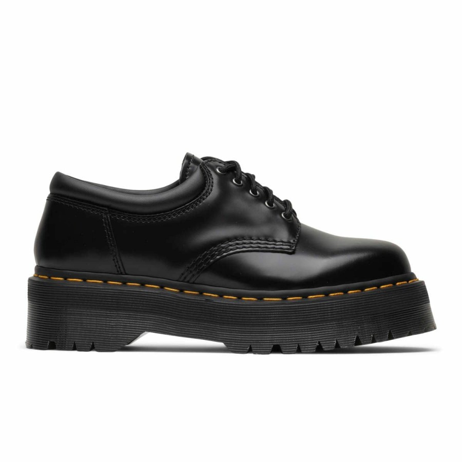 Footwear * | Dr. Martens 8053 Quad Black Polished Smooth