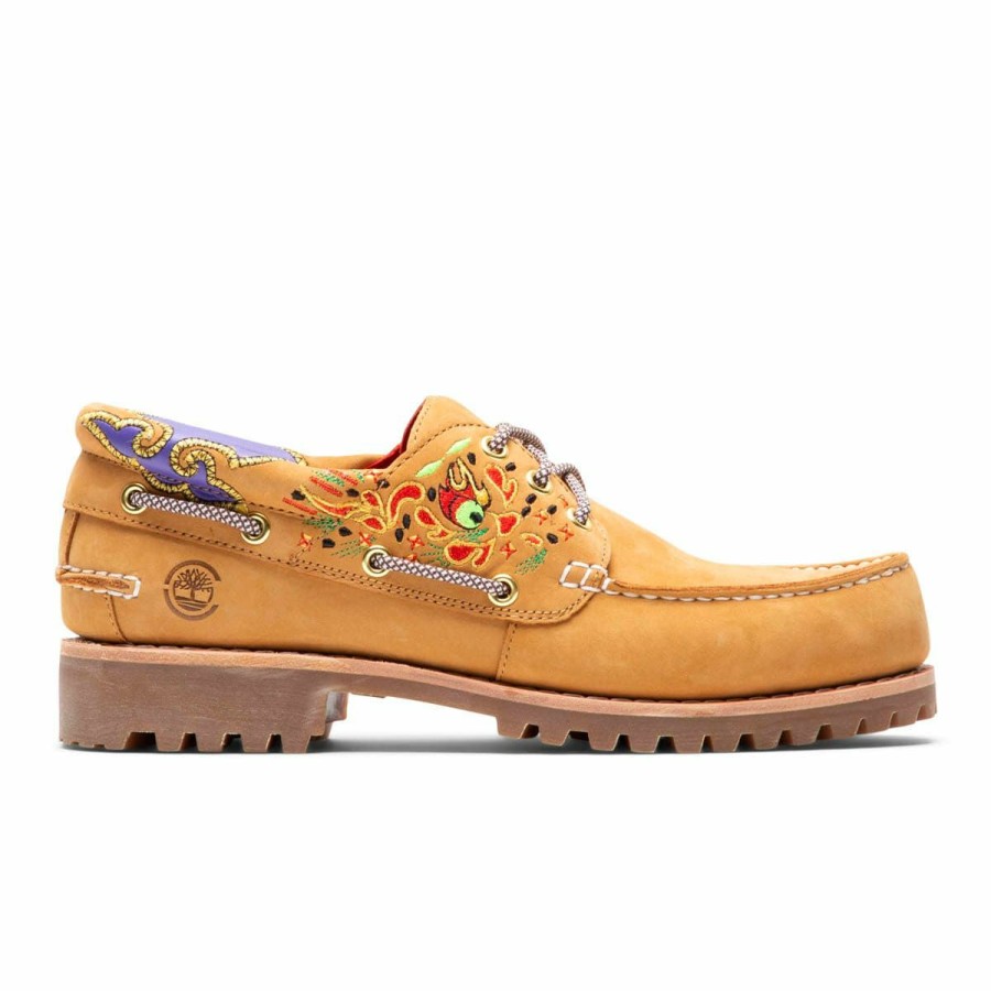 Footwear * | Timberland X Clot Women'S 3 Eye Lug Wheat Nubuck