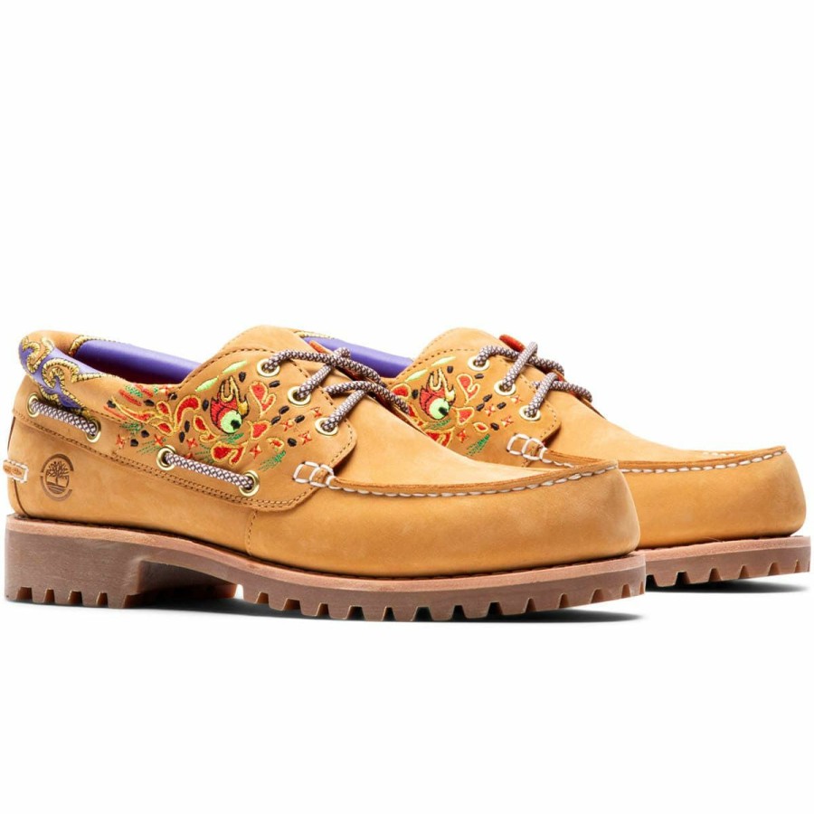 Footwear * | Timberland X Clot Women'S 3 Eye Lug Wheat Nubuck