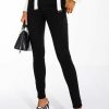 Bottoms * | Sexy Stretch High Rise Skinny Denim Jeans Black