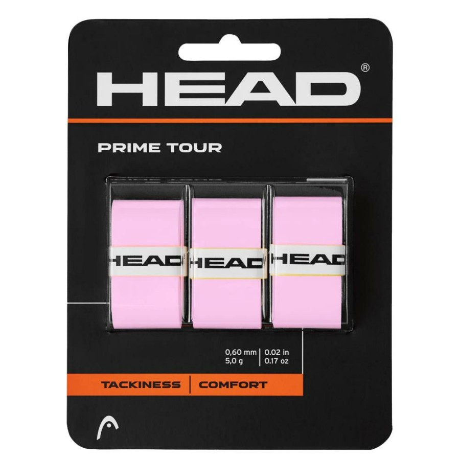 Overgrips * | Head Prime Tour Overgrip 3 Pack Pink