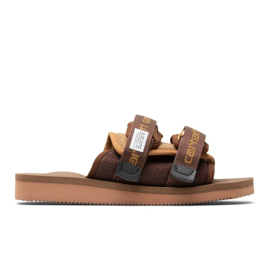 Footwear * | Suicoke X Carhartt Wip Moto-Vcht Brown