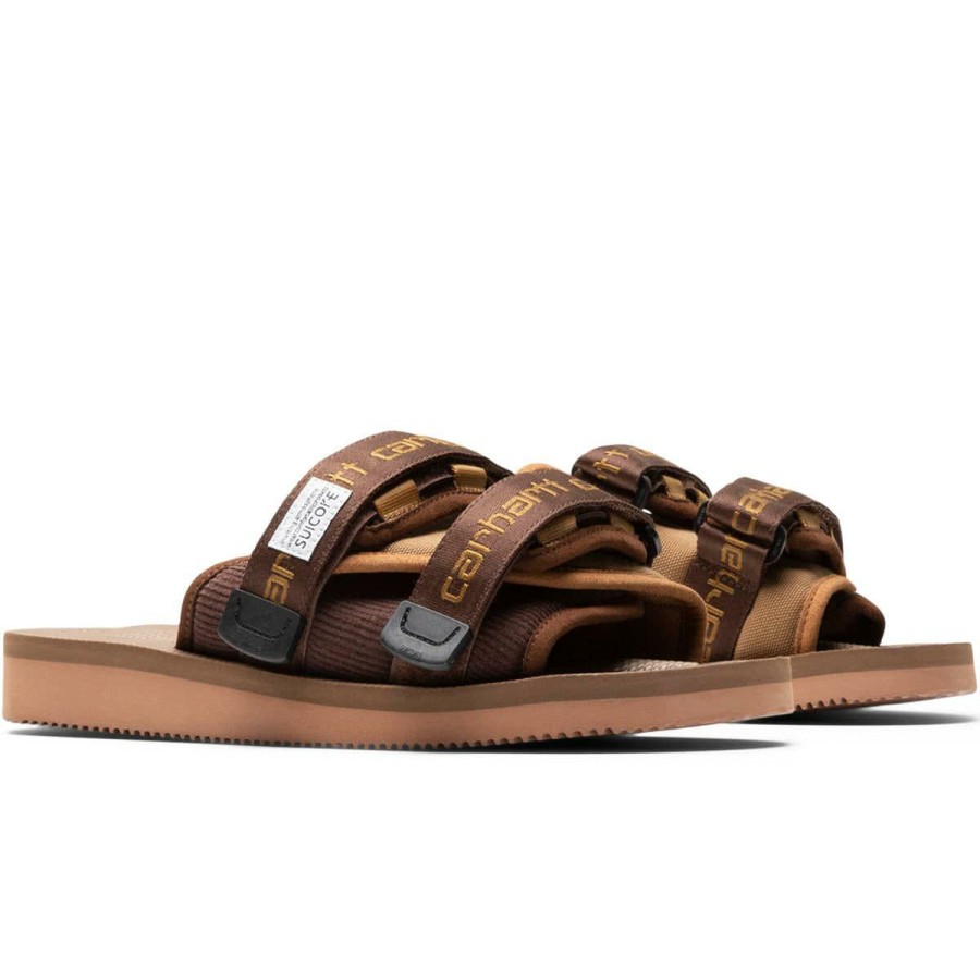 Footwear * | Suicoke X Carhartt Wip Moto-Vcht Brown