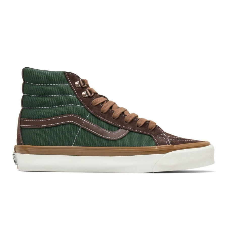 Footwear * | Vault By Vans U Og Sk8-Hi Lx Table Scraps Brown/Green