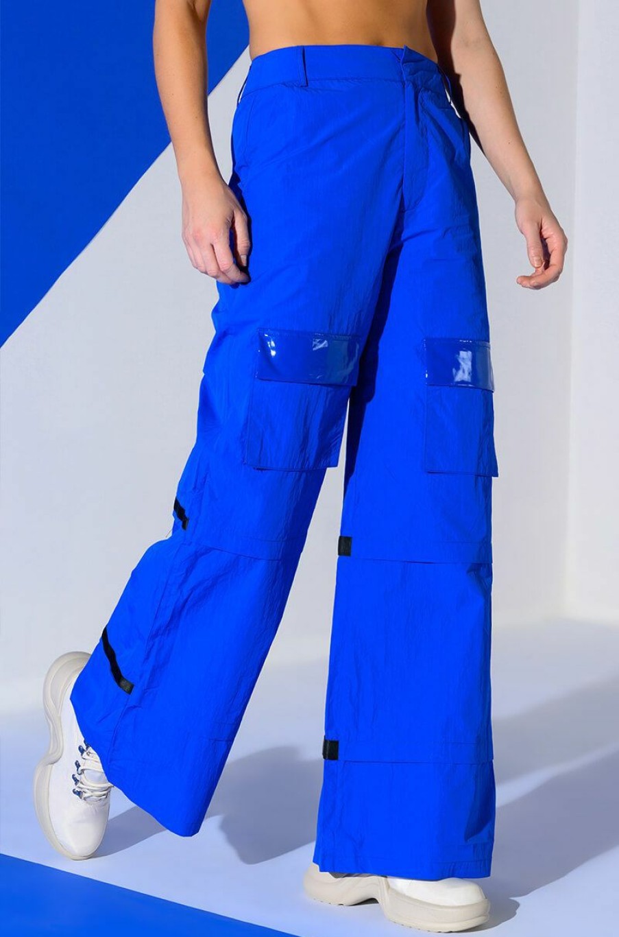 Bottoms * | Life'S A Breeze Lightweight Cargo Pant Blue