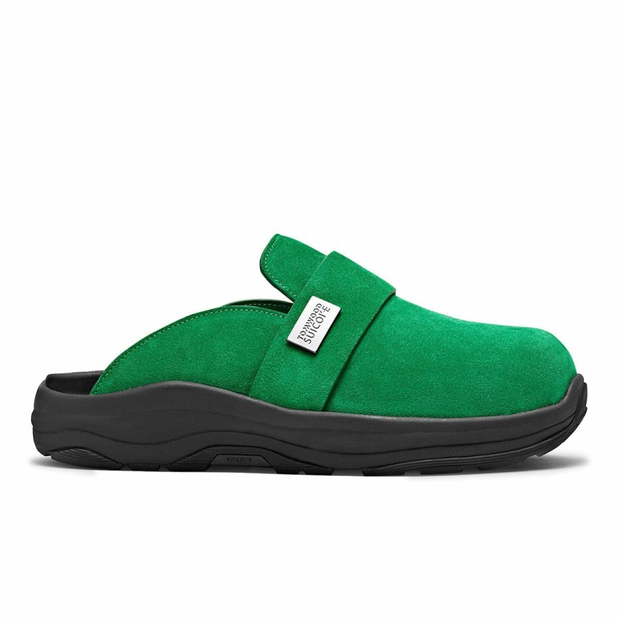 Footwear * | Suicoke X Tom Wood Mako Suede Green