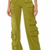 Bottoms * | Blakely Wide Leg Cargo Pant Green