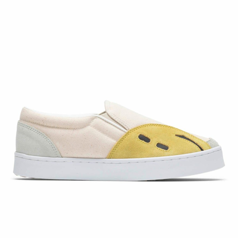 Footwear * | Kapital Rain Smile Slip-On Shoes Ecru