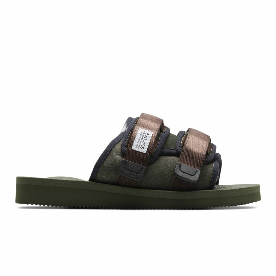 Footwear * | Suicoke Moto-Mab Olive/Sage Green