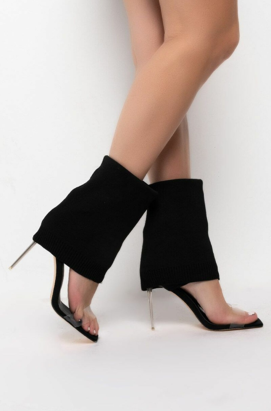 Shoes * | Azalea Wang Love Me Like You Do Stiletto In Black