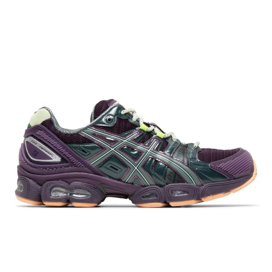 Footwear * | Asics X Brain Dead Gel-Nimbus 9 Nightshade/Laurel Wreath