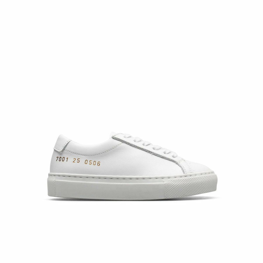 Footwear * | Common Projects Original Achilles Low (Youth) White