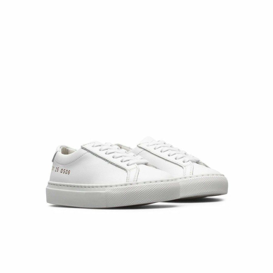 Footwear * | Common Projects Original Achilles Low (Youth) White