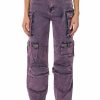 Bottoms * | Melissa Cargo Pants Purple