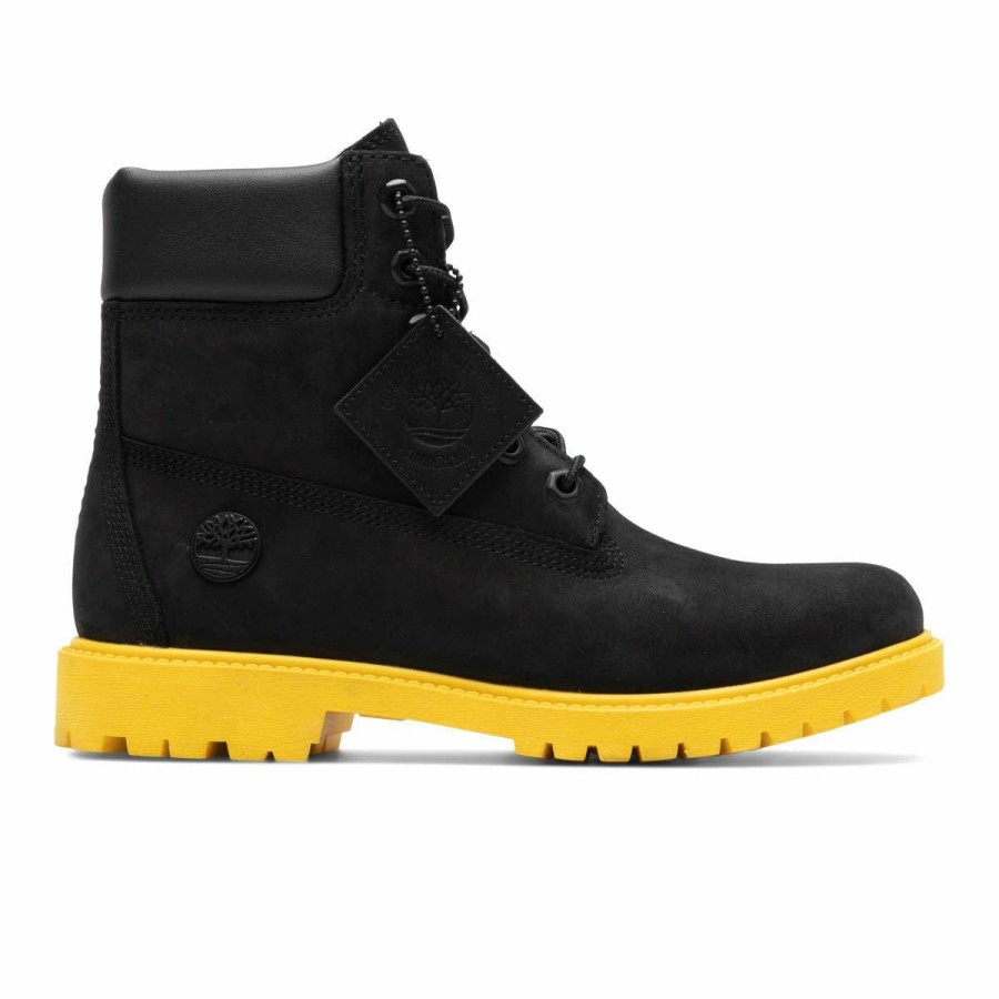 Footwear * | Timberland Women'S 6In. Premium Boot Black Nubuck