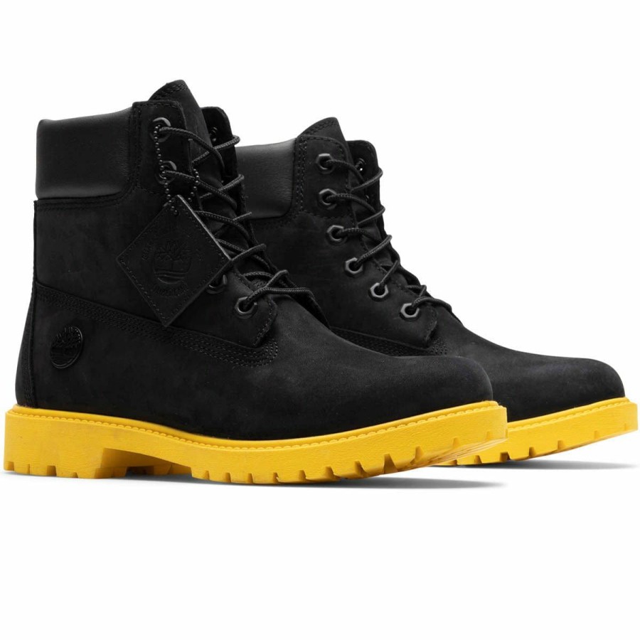 Footwear * | Timberland Women'S 6In. Premium Boot Black Nubuck