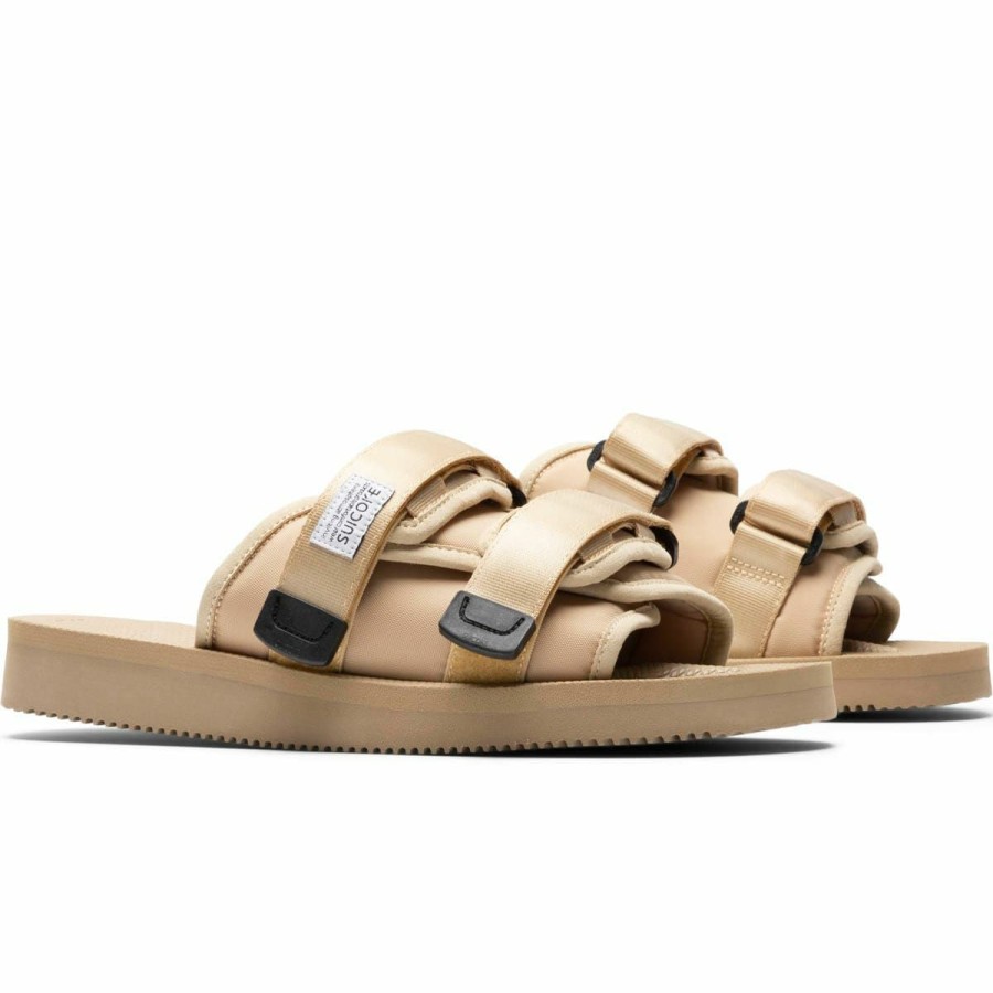 Footwear * | Suicoke Moto-Cab Beige