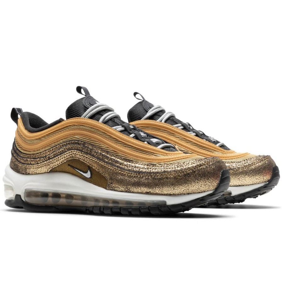 Footwear * | Nike Women'S Air Max 97 Twine/White-Metallic Gold-Off Noir [700]