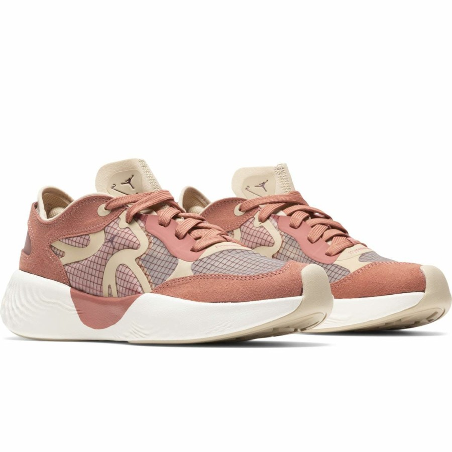 Footwear * | Air Jordan Women'S Jordan Delta 3 Low Pink/Cherry Red-Sail [600]