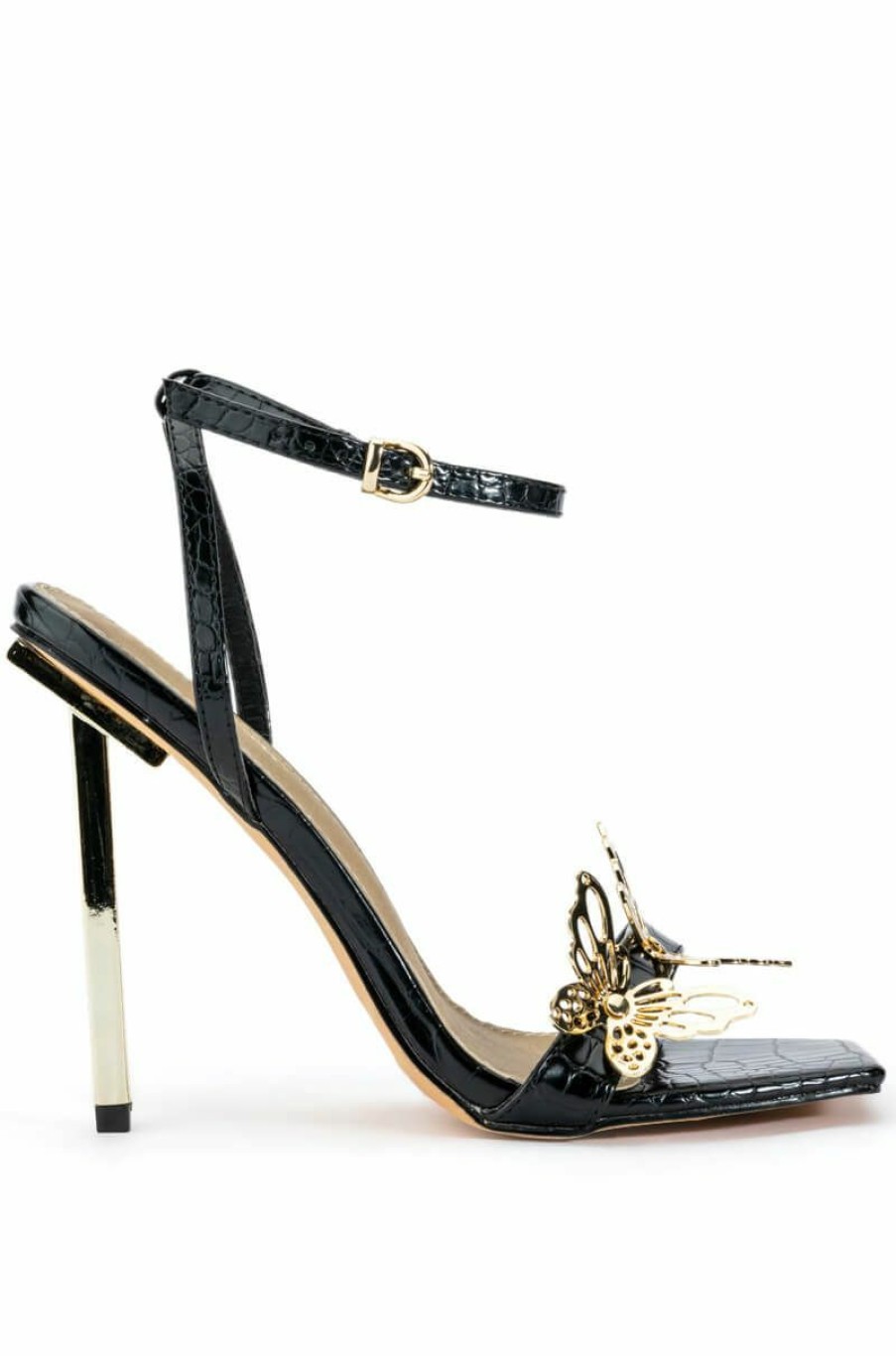 Shoes * | Duration Stiletto Sandal In Black