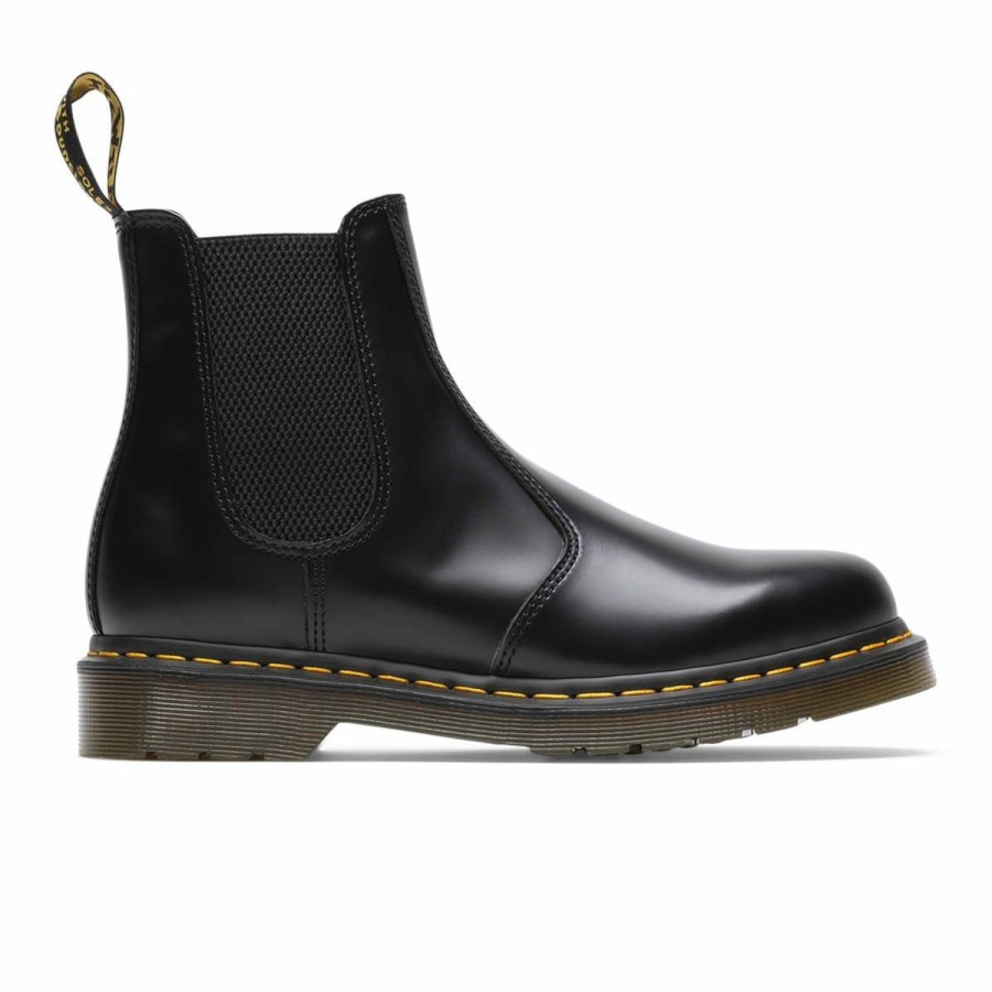 Footwear * | Dr. Martens 2976 Yellow Stitch Black