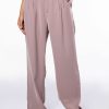 Bottoms * | Logan Wide Leg Trouser In Taupe