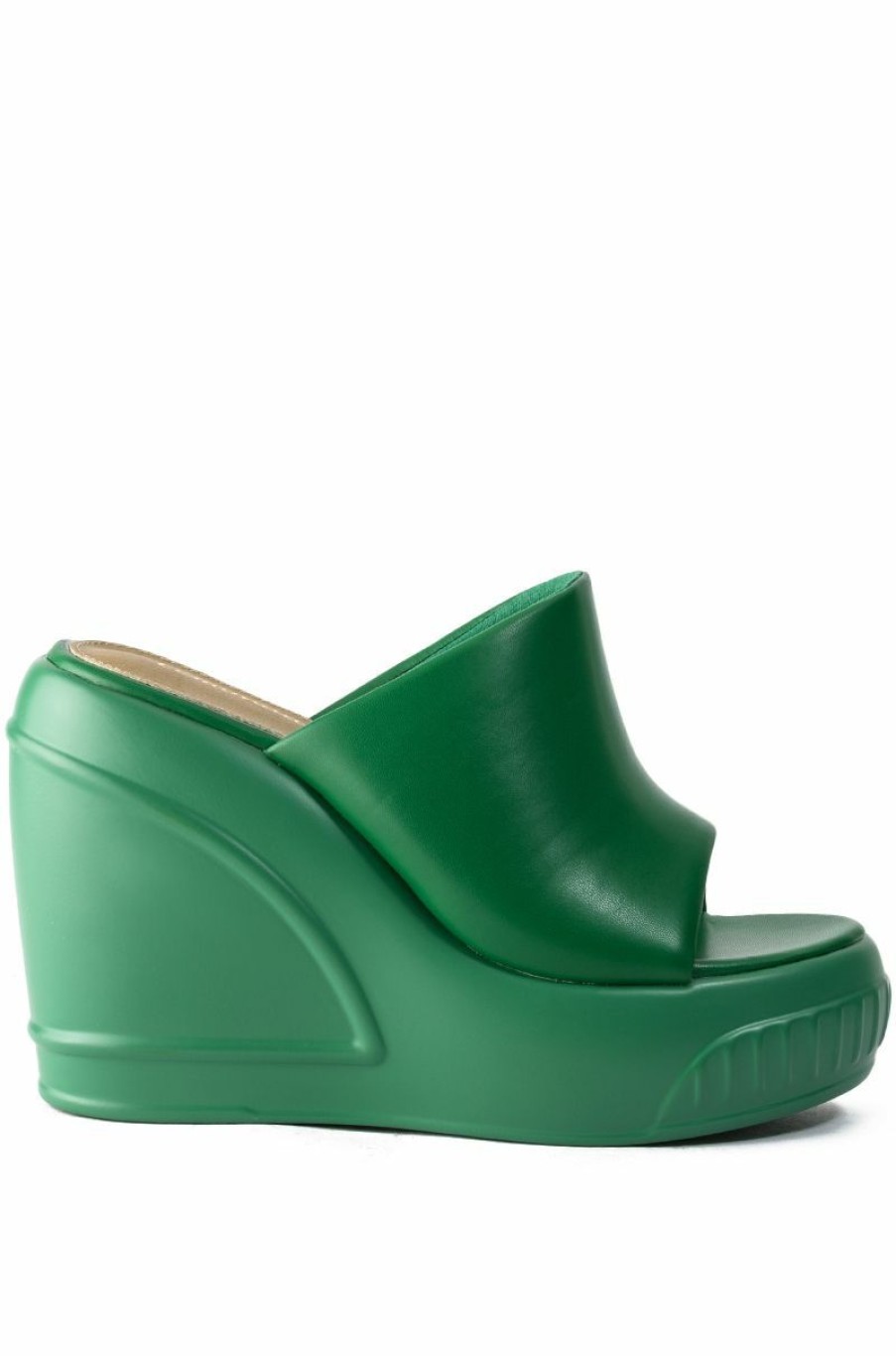 Shoes * | Ocean Eyes Wedge Sandal In Green