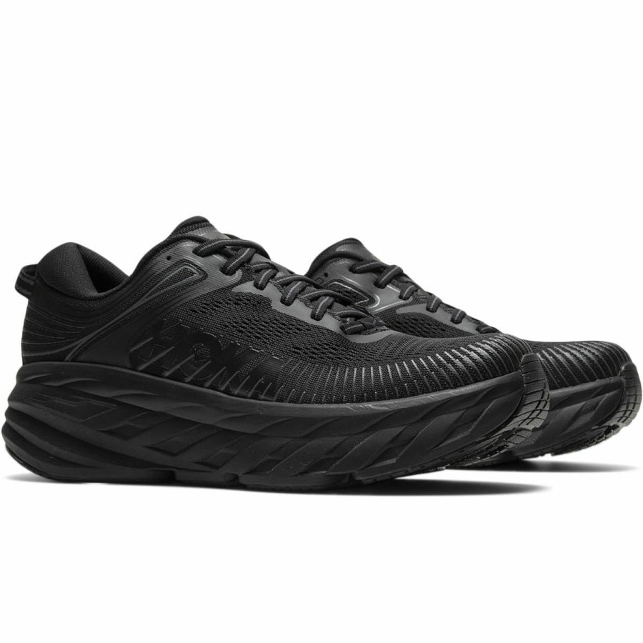 Footwear * | Hoka Women'S Bondi 7 Black/Black