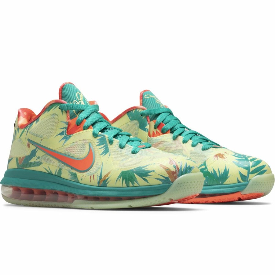 Footwear * | Nike Lebron Ix Low White Lime/Bright Mango-New Green [300]