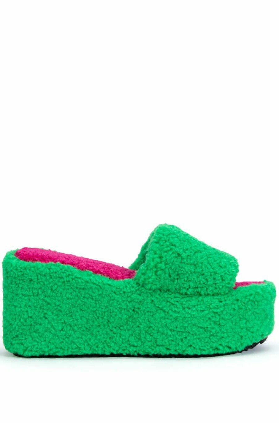 Shoes * | Pipa Sherpa Mule In Green