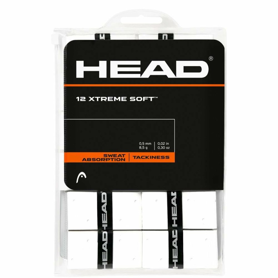 Overgrips * | Head Xtreme Soft Overgrip 12 Pack White