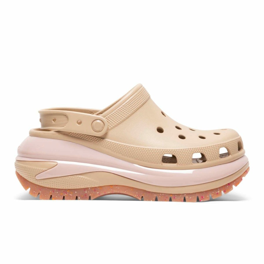 Footwear * | Crocs Mega Crush Clog Chai/Multi