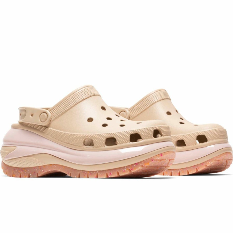 Footwear * | Crocs Mega Crush Clog Chai/Multi