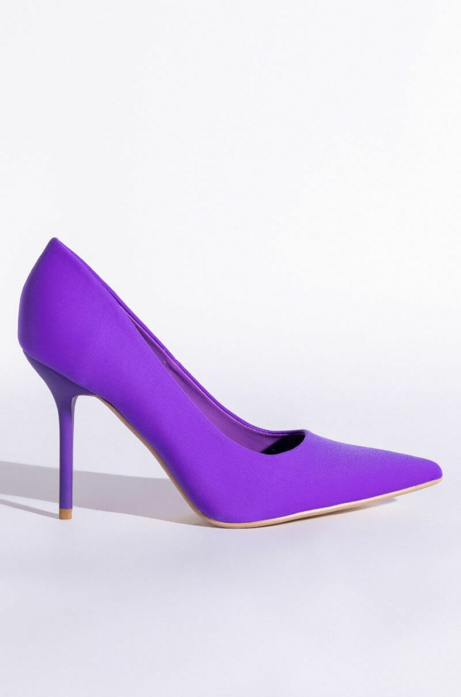 Shoes * | Azalea Wang Simply Chic Stiletto Pump In Purple