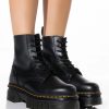 Shoes * | Dr Martens Audrick 8 Eye Boot Nappa Lux Black