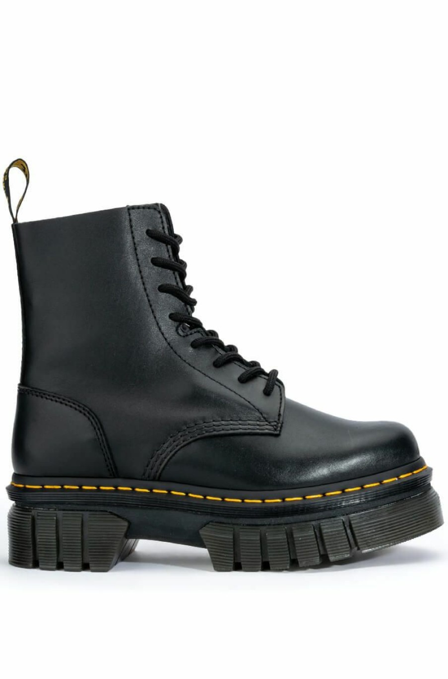 Shoes * | Dr Martens Audrick 8 Eye Boot Nappa Lux Black