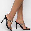 Shoes * | Azalea Wang Feels Like Bliss Stiletto Sandal In Black