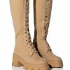 Shoes * | Ambrose Lace Up Boot In Tan