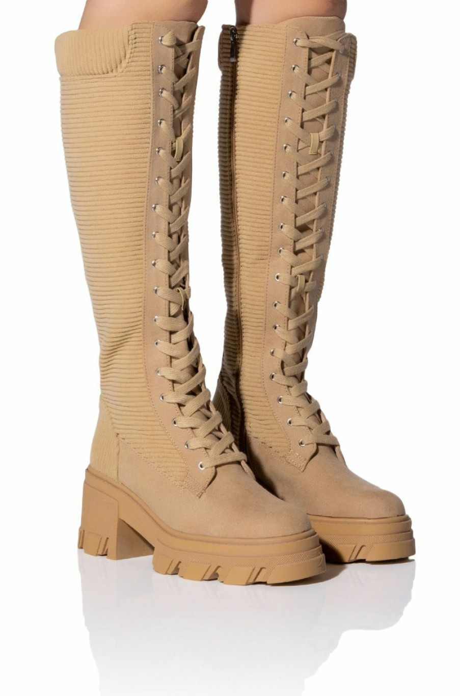 Shoes * | Ambrose Lace Up Boot In Tan