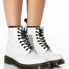 Shoes * | Dr. Martens 1460 Smooth Booties White