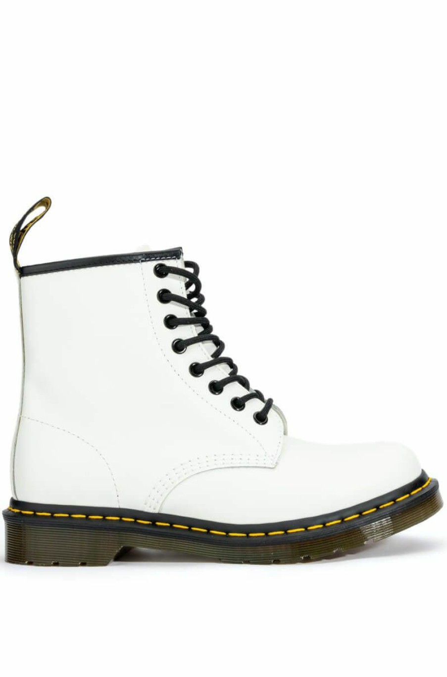 Shoes * | Dr. Martens 1460 Smooth Booties White