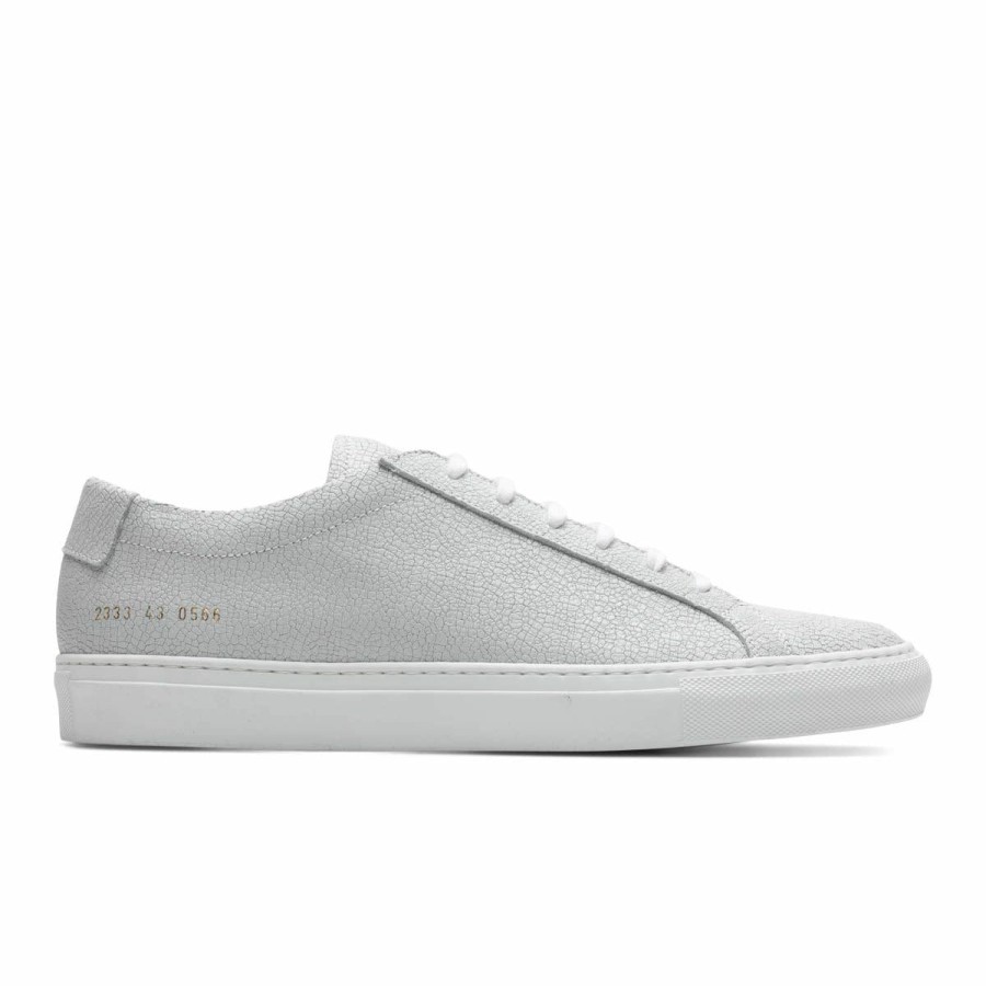 Footwear * | Common Projects Achilles (Cracked S/S 22) Cracked White