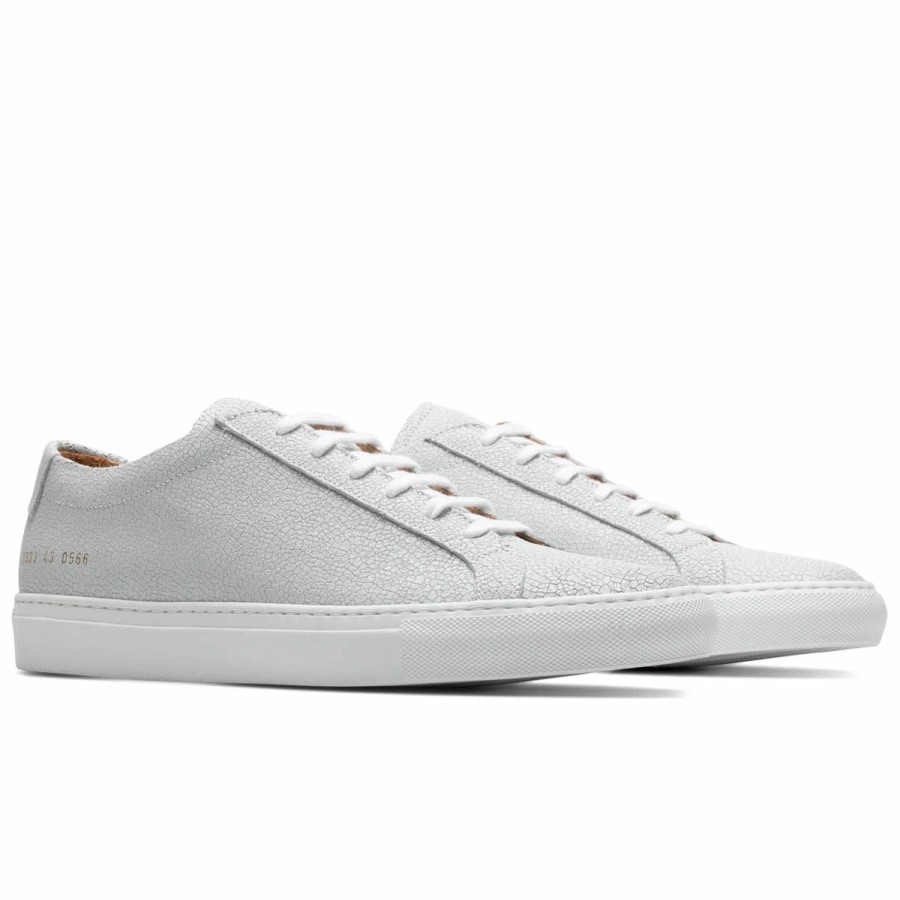 Footwear * | Common Projects Achilles (Cracked S/S 22) Cracked White