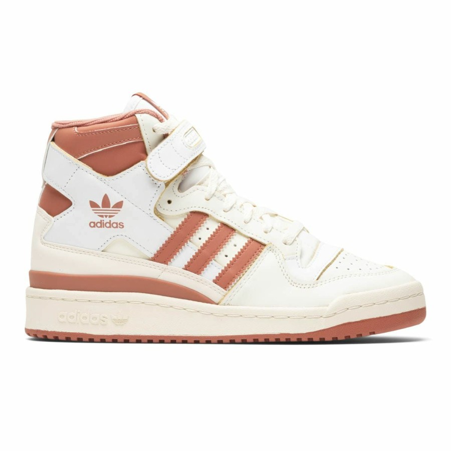 Footwear * | Adidas Women'S Forum 84 Hi Off White/Magic Earth/Ftwr White