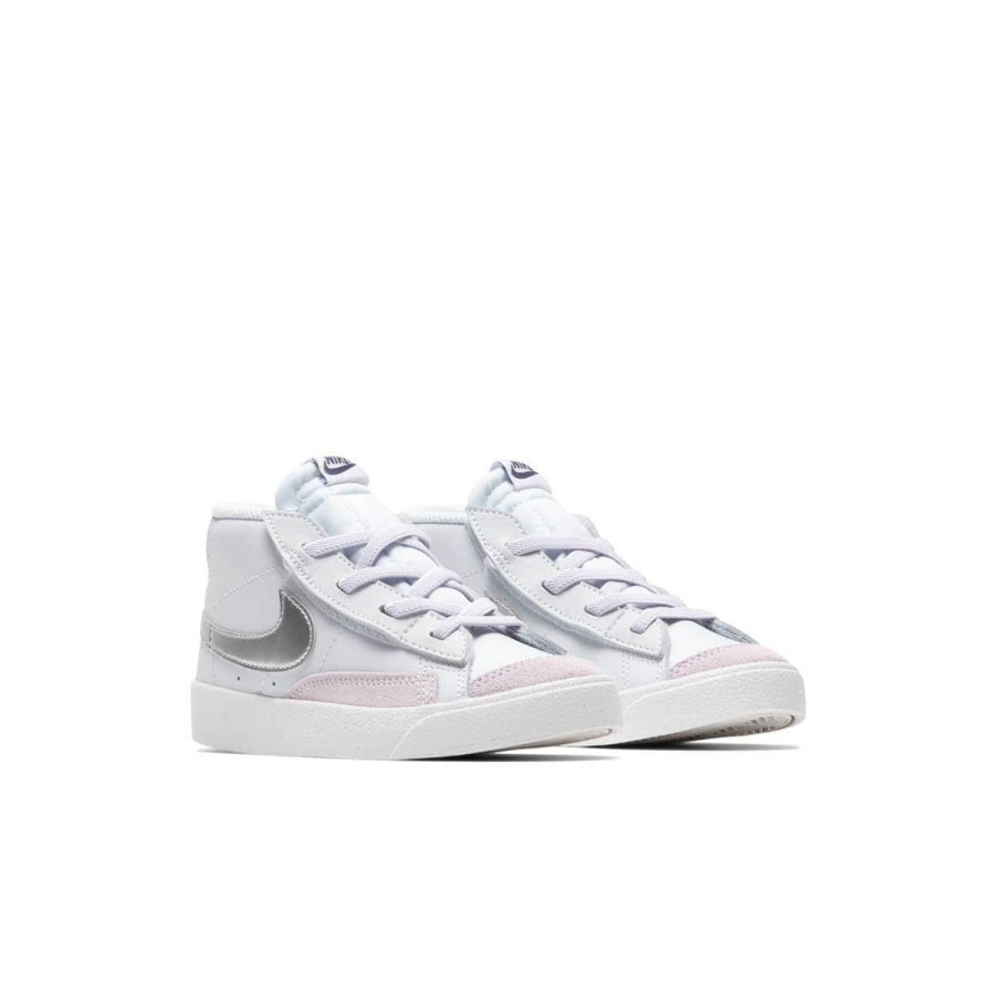 Footwear * | Nike Blazer Mid '77 (Td) Pure Platinum/Metallic Silver [010]