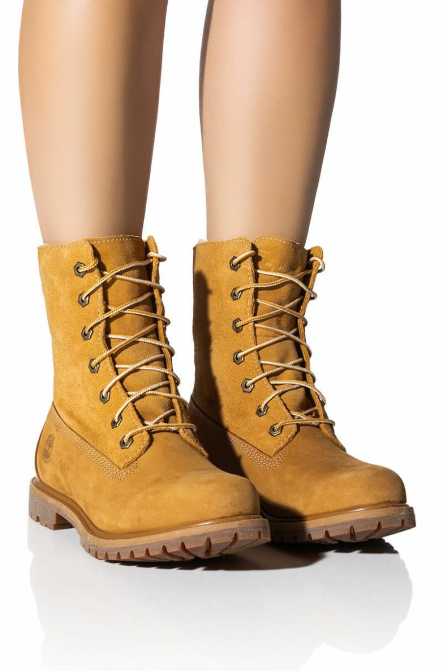 Shoes * | Timberland Authentics Teddy Fleece Fold-Down Boot In Wheat Wheat Nubuck