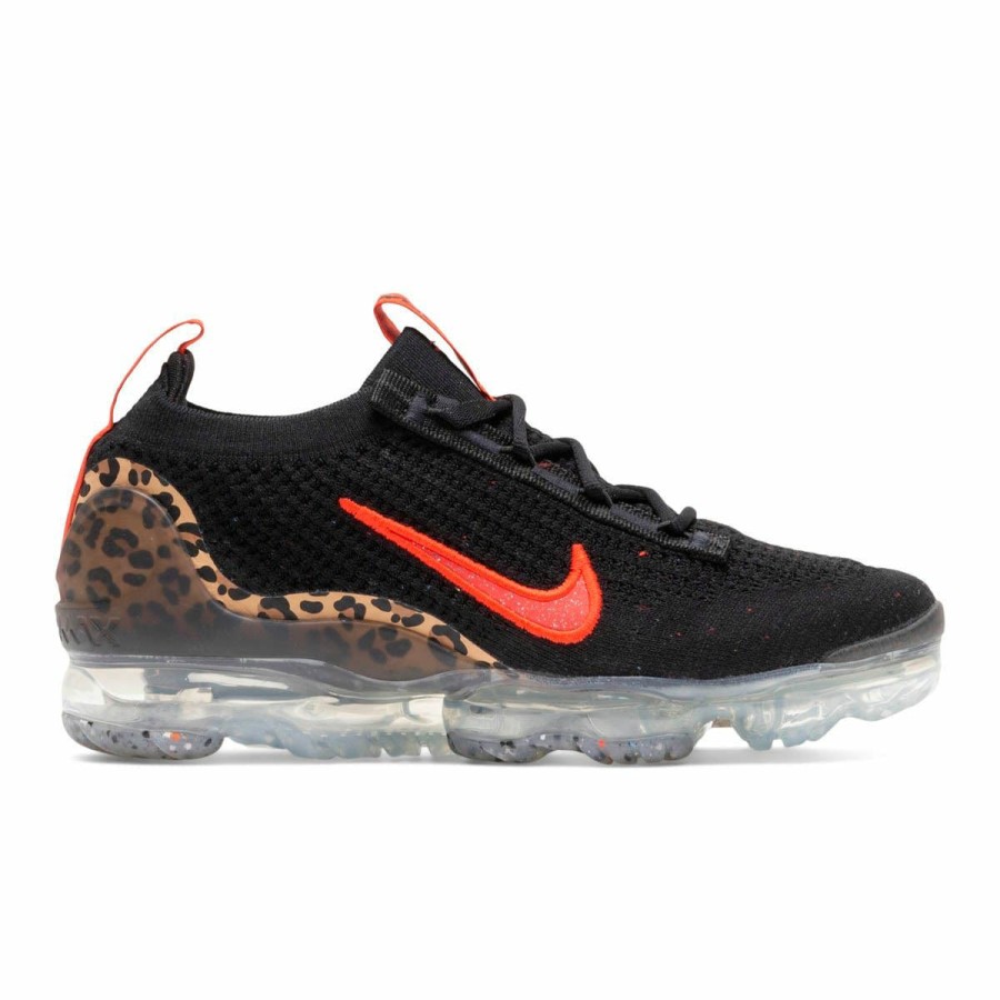 Footwear * | Women'S Nike Air Vapormax 2021 Flyknit Blk/H Rd-Prln [001]