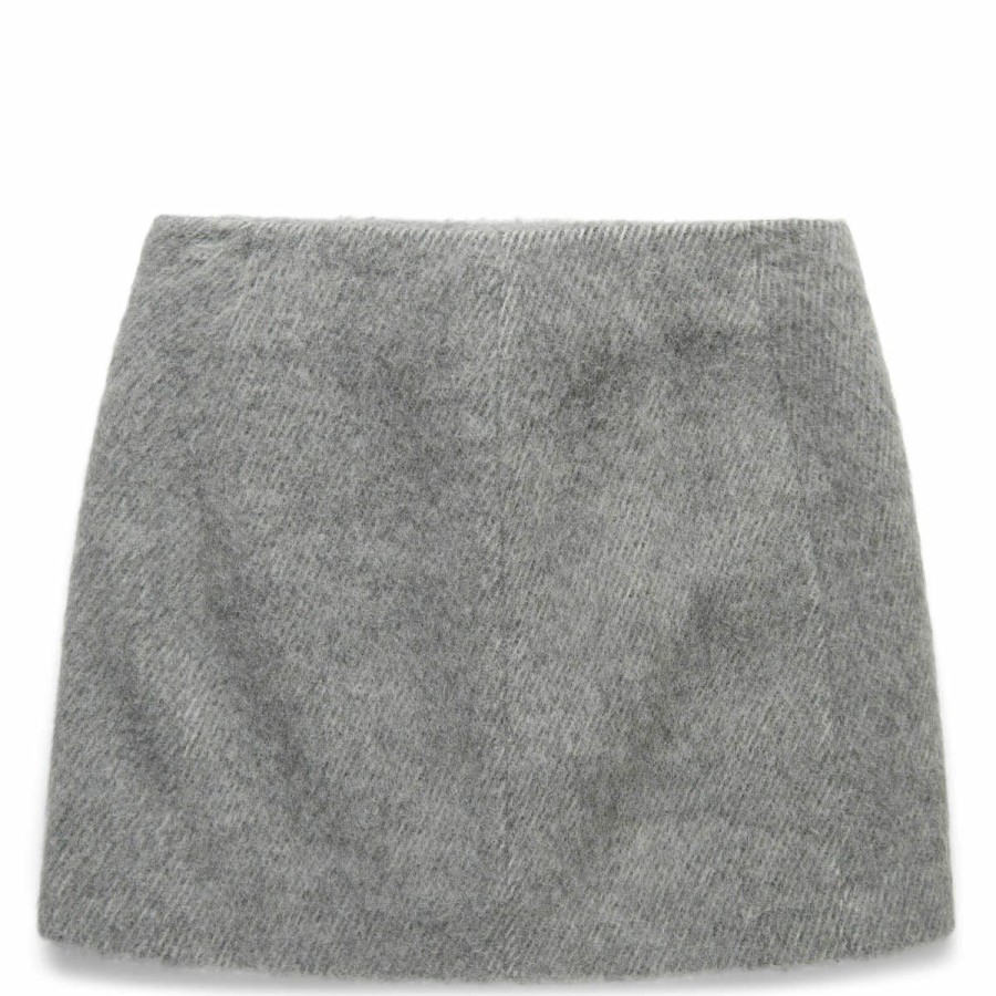 Women'S & Unisex * | Helmut Lang Blazer Skirt Grey Melange